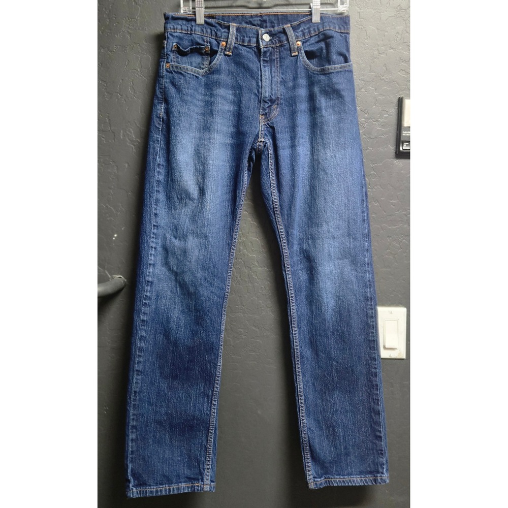 Levis 559 Relaxed Straight Jeans Mens 32x32 Blue Denim Medium Wash 00559-0449